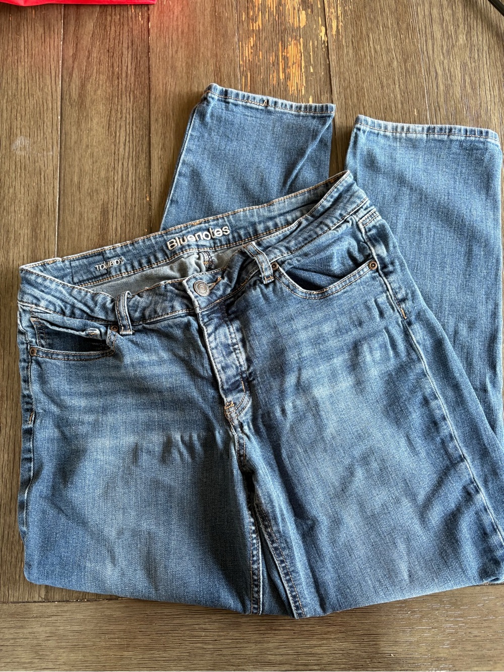 Bluenotes Women's Straight Leg Jeans - Medium Blue Wash